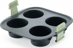 Lekue Air fryer Muffins Mould 4 hole