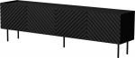 Cama MEBLE Cama LUCCA 4D TV cabinet 200x40x59 black