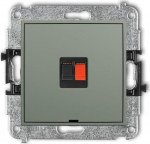 Karlik MINI Single speaker socket mechanism, without description field sage 61MGGBO-1