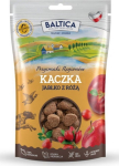 BALTICA Przysmaki region&oacute;w Duck with apple and rose - dog treat - 100g