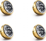 Bitspower Artemis Verschlussstopfen G1/4 Zoll, 4er Pack - Stardust Gold