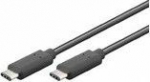 MicroConnect USB-C to USB-C Cable 0.5m, 100W, 10Gbps, 4K60Hz Gen2 -