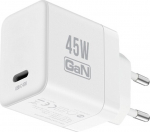 Crong Charger Ultra Compact GaN USB-C 45W PD 3.0 z PPS White