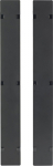 APC Rack-Kabelf&uuml;hrungskonsolen-Abdeckung - Schwarz - 48U - TAA-compliant (Packung mit 2)