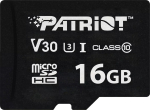 PAT Karta Patriot VX Series MicroSDHC 16 GB Class 10 UHS-I/U3 V30 (PSF16GVX31MCH)