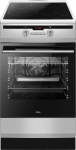 Amica 57IE3.325HTaD(Xx) PIZZA Freestanding induction cooker Black, Stainless steel