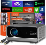 Rzutnik Android Google TV FULL HD 4K 39000lm WiFi Portable SMART Zenwire G60
