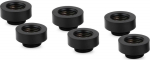 Thermal Grizzly DeltaMate Extender Fitting - MF7, schwarz, 6er-Pack