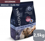 ADDVENA Power of Nature Junior Medium/Large Lamb - dry dog food - 2.5kg