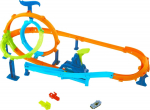 Mattel Hot Wheels Speed Snap: Stunt Tracks - Rapid Launch Cyclone Playset (JHK73)