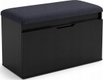 Ikonka Shoe cabinet with seat and storage space SOTO, 80 x 50 x 35 cm
