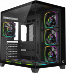 Rampage Sealite Housing 7xFan ARGB Black
