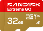 SanDisk MICROSD UHS-I 32GB MICROSD, 100MB/S(R) / 60MB/S(W)