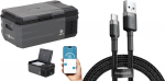 Portable Fridge Peme Quest 15 Dark Sky + kabel usb