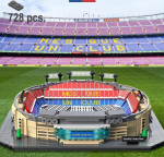 Jamara CaDA Camp Nou Stadium FC Barcelona 1:888 Bricks