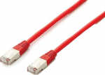 Equip Patchkabel Cat6A Plat.S/FTP 2xRJ45 2.00m rot LSZH Polybeutel