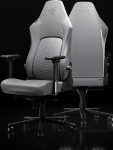 Razer Iskur V2 NewGen Gaming Chair, ergonomic design, HyperFlex lumbar support, 4D armrests - black/light grey