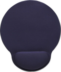 MANHATTAN Mouse pad foam with palm rest blue