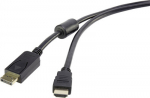 Renkforce RF-4382730 - 5 m - DisplayPort - HDMI - Male - Male - Straight