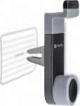 4smarts Car Holder SnapClip (airvent), black, white