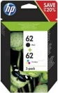 29 HP 62 Schwarz+Tri-color ink cartridge