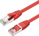 MicroConnect S/FTP CAT6 1.5m Red LSZH, PiMF (Pairs in metal foil)