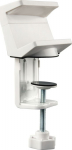 Pikendusjuhtme kinnitus lauaplaadile 10-50mm Hama Clamping Holder for Power Strips, valge