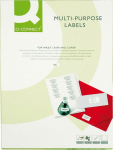 Q-Connect Universal labels Q-CONNECT, 210x148.5mm, rectangular, White 100 ark