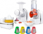 ESP Guitar Company Esperanza EKM027 electric grater/spiralizer Plastic White