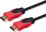 SAVIO Kabel HDMI (M) v2.0, 10m, copper, czarny, gold tips, Ethernet/3D, CL-141
