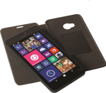 Kaitse&uuml;mbris kaanega Kiruna FolioSkin, Microsoft Lumia 640, must, Krusell