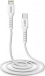 Kabel USB SBS Mobile USB-C - Lightning 1 m White (JAB-6468840)