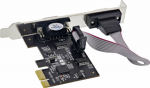 Controller Longshine Longshine interface card, 2 port serial, PCI Express I/O Card, LCS-6321M