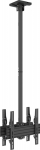 Multibrackets M Ceiling Mount Pro MBC1UX2 VESA 400 | Fast 1550mm | VESA 100x100-400x400 | Max 35kg | Svart