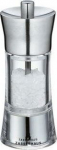 Zassenhaus salt mill "Aachen" Acrylic Glass/Inox 14 cm