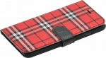 Tellur Book case Bimaterial for iPhone 7 black/red