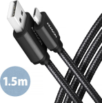 AXAGON | Data and charging cable, 1.5 m | BUMM-AM15AB | USB Type A to USB Type Micro