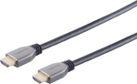 ShiverPeaks Ultra HDMI Kabel 10K Metal black - Kabel - Digital/Display/Video