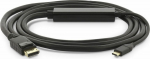 Cable USB LMP USB-C - 1.8 m Czarny (LMP-USBC-DPC-B)