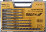 Dedra drill bit for concrete SDS+ 5 6 10 8mm zestaw (0704)