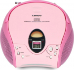 CD-raadio Lenco SCD24PK, roosa