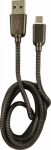 Kabel USB LC-Power USB-A - microUSB 1 m Czarny (31332F)