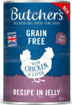 BUTCHER'S Original Recipe in Jelly Chicken - wet dog food - 400g