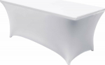 GreenBlue Elastic tablecloth white catering table cover GreenBlue, 180x75x74cm, Spandex, GB371