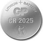 GP Batteries GP Lithium Cell Battery CR2025, 3V, Safety Seal (4-pack)