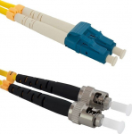 Qoltec Optic Patchcord LC/UPC - ST/UPC SM 9/125 G652D 5m (54070)