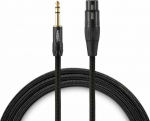 Kabel WARM AUDIO Jack 6.3mm - XLR 1.8m czarny (WARM PREM-XLRF-TRSM-6 )