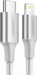 Kabel USB Ugreen USB-A - 1 m Silver (107697)