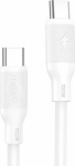 Kabel USB Foneng USB-C - USB-C 1 m White (X80 Type-C to Type-C)
