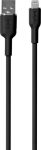 Kabel USB Puro Lightning - USB-A 1.5 m Czarny (PUCAPLTICONBLK)